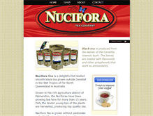 Tablet Screenshot of nuciforatea.com.au